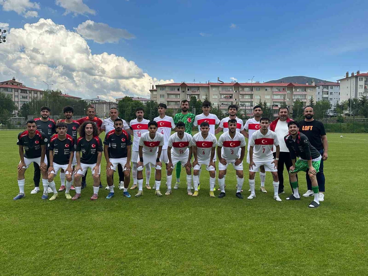 TÜRKİYE FUTBOL FEDERASYONU TARAFINDAN ERZURUM PALANDÖKEN YÜKSEK İRTİFA KAMP MERKEZİ'NDE DÜZENLENEN...