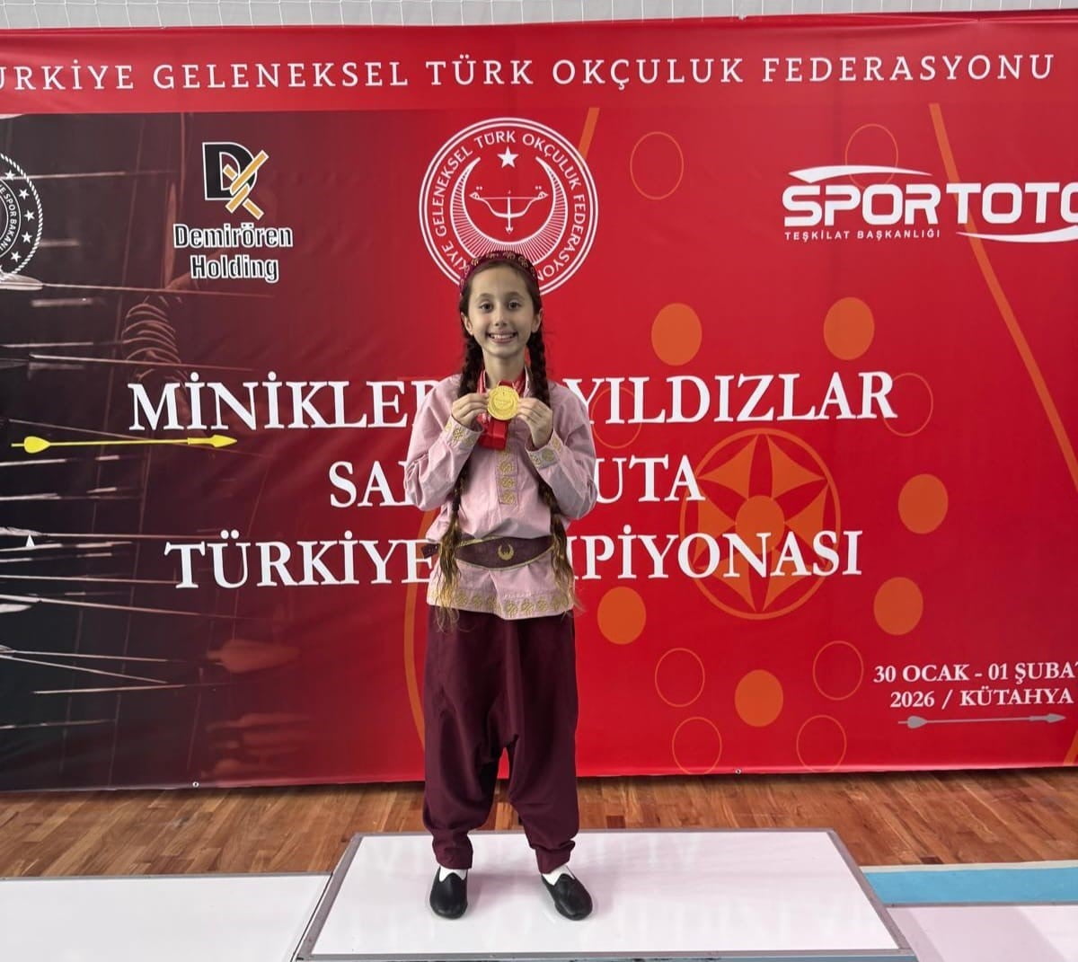 TÜRKİYE GELENEKSEL TÜRK OKÇULUĞU FEDERASYONU TARAFINDAN DÜZENLENEN 2026 KÜTAHYA MİNİKLER VE...