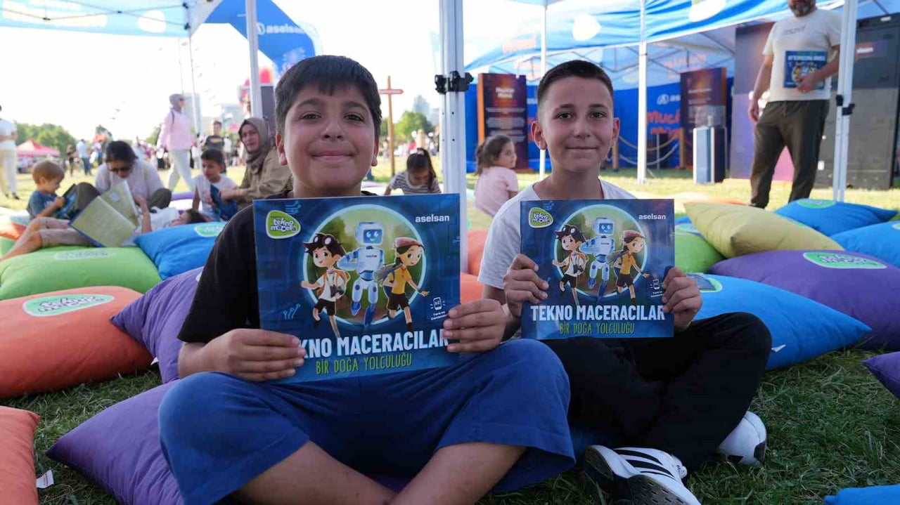 TÜRKİYE KÜLTÜR YOLU FESTİVALİ KAPSAMINDA ÇOCUKLARA BİLİM VE TEKNOLOJİ DENEYİMİ SUNAN ASELSAN ÇOCUK...