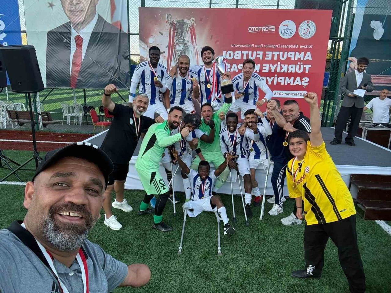 TÜRKİYE KUPASI ŞAMPİYONU DA ŞAHİNBEY