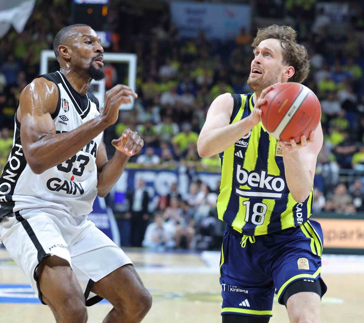 TÜRKİYE SİGORTA BASKETBOL SÜPER LİGİ PLAY-OFF FİNAL SERİSİ İLK MAÇINDA BEŞİKTAŞ, DEPLASMANDA...