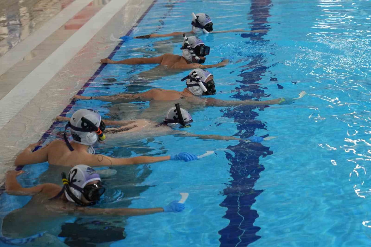 TÜRKİYE SUALTI SPORLARI FEDERASYONU’NUN (TSSF) KOCAELİ’NİN GEBZE İLÇESİNDE GERÇEKLEŞTİRDİĞİ SUALTI...