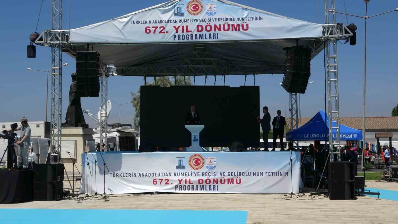 TÜRKLERİN ANADOLU’DAN RUMELİ’YE GEÇİŞİ VE GELİBOLU İLÇESİNİN FETHİNİN 672’NCİ YIL DÖNÜMÜ VE GAZİ...