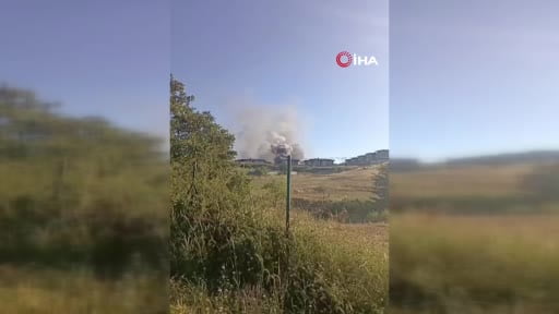 Tuzla'da villada çıkan yangın korkuttu