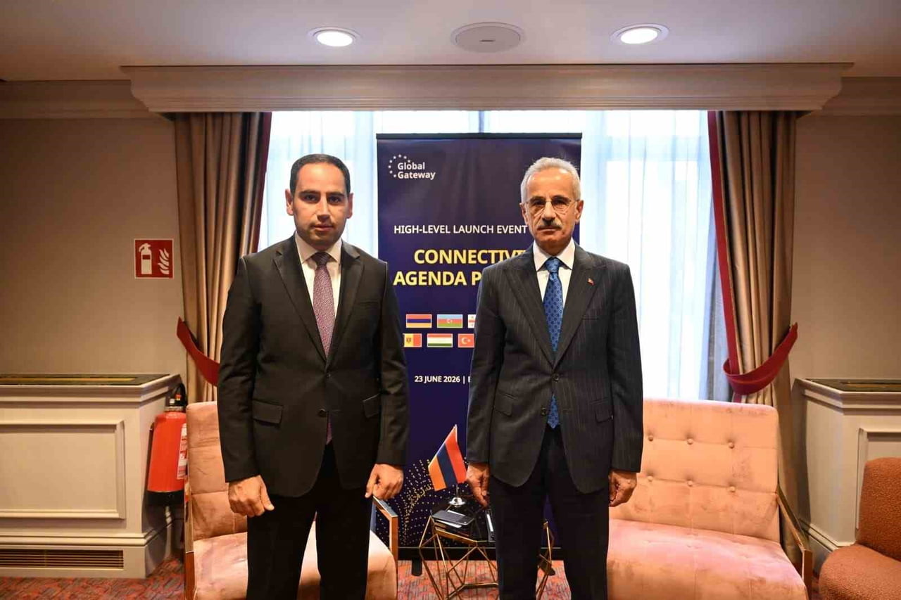 ULAŞTIRMA VE ALTYAPI BAKANI ABDULKADİR URALOĞLU, BELÇİKA’DA ERMENİSTAN BÖLGESEL YÖNETİM VE ALTYAPI...