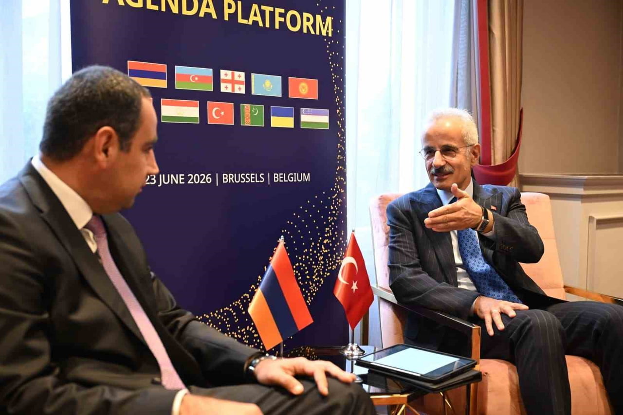 ULAŞTIRMA VE ALTYAPI BAKANI ABDULKADİR URALOĞLU, BELÇİKA’DA ERMENİSTAN BÖLGESEL YÖNETİM VE ALTYAPI...