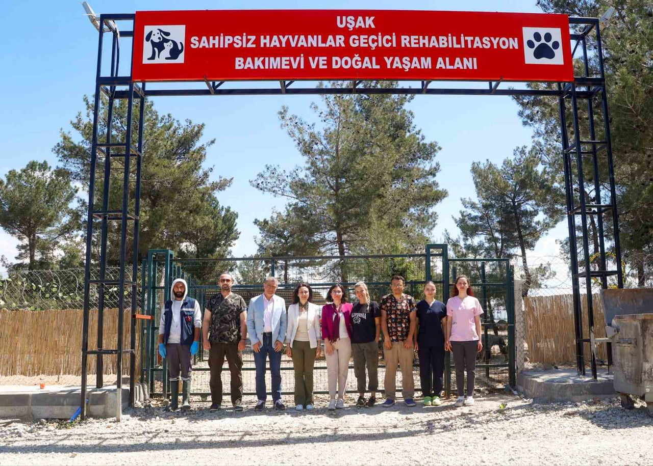 UŞAK BELEDİYE BAŞKAN VEKİLİ HATİCE TEREKECİ ÖZKAN, SAHİPSİZ HAYVANLAR GEÇİCİ REHABİLİTASYON...
