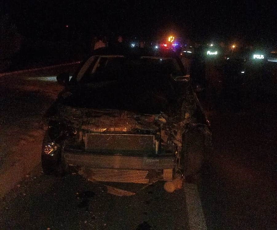 VAN’IN GÜRPINAR İLÇESİNDE OTOMOBİLİN KOYUN SÜRÜSÜNE ÇARPMASI  SONUCU MEYDANA GELEN TRAFİK...