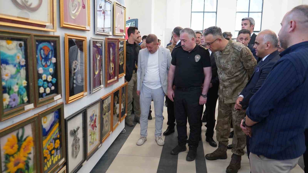 VAN YÜKSEK GÜVENLİKLİ KAPALI CEZA İNFAZ KURUMU BÜNYESİNDEKİ HÜKÜMLÜ VE TUTUKLULAR TARAFINDAN BİR...
