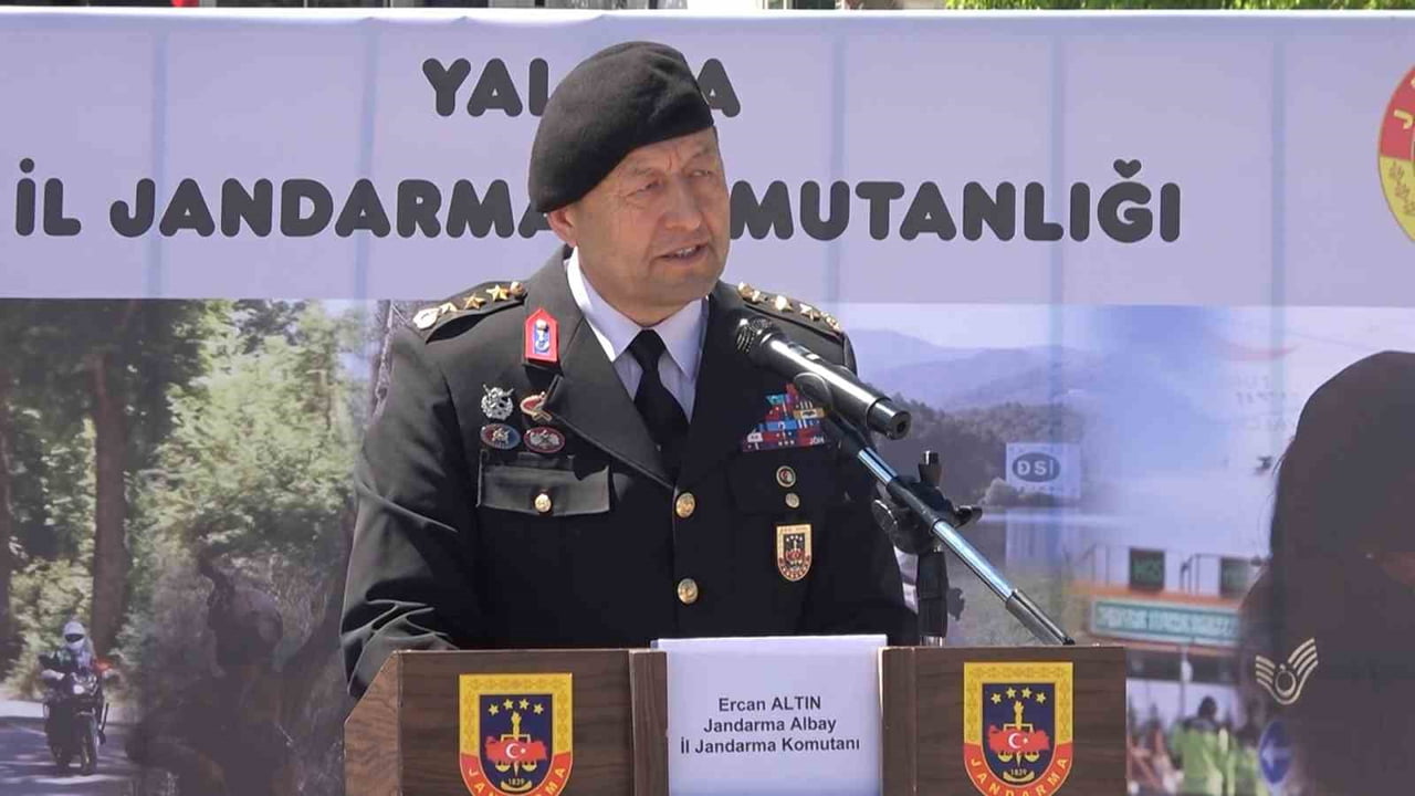 YALOVA İL JANDARMA KOMUTANI ALBAY ERCAN ALTIN