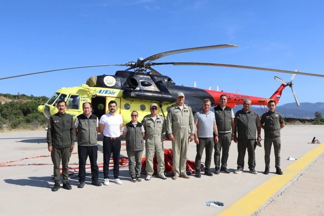 YANGIN SEZONUNUN BAŞLAMASIYLA BİRLİKTE MUĞLA'NIN YATAĞAN İLÇESİNDE KONUŞLU YANGIN SÖNDÜRME...