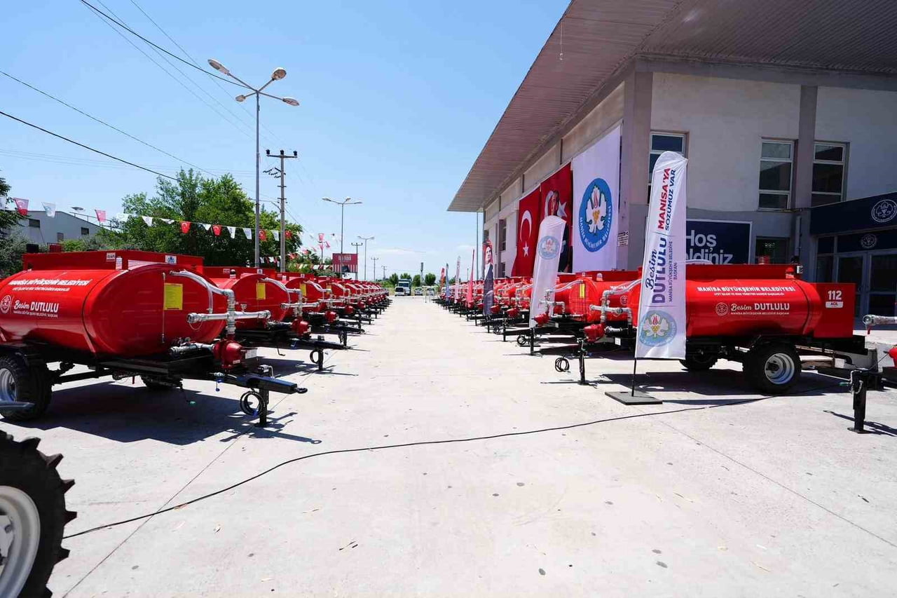 YIL SONUNA KADAR 200 TANKERİN DAĞITILACAĞINI AÇIKLAYAN BAŞKAN BESİM DUTLULU, 50 KRİTİK NOKTAYA...