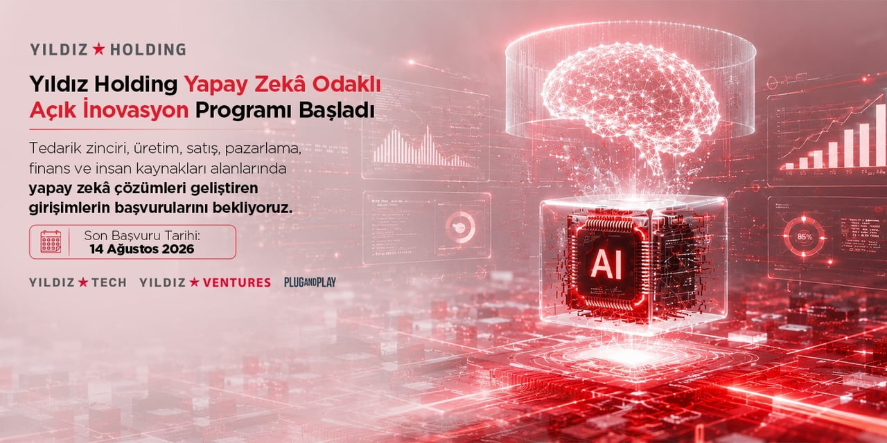 YILDIZ HOLDİNG, YAPAY ZEKA ODAKLI DÖNÜŞÜM YOLCULUĞUNDA YENİ BİR ADIM ATARAK AÇIK İNOVASYON...