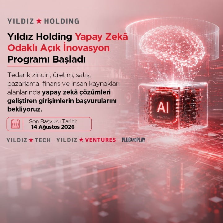 YILDIZ HOLDİNG, YAPAY ZEKA ODAKLI DÖNÜŞÜM YOLCULUĞUNDA YENİ BİR ADIM ATARAK AÇIK İNOVASYON...