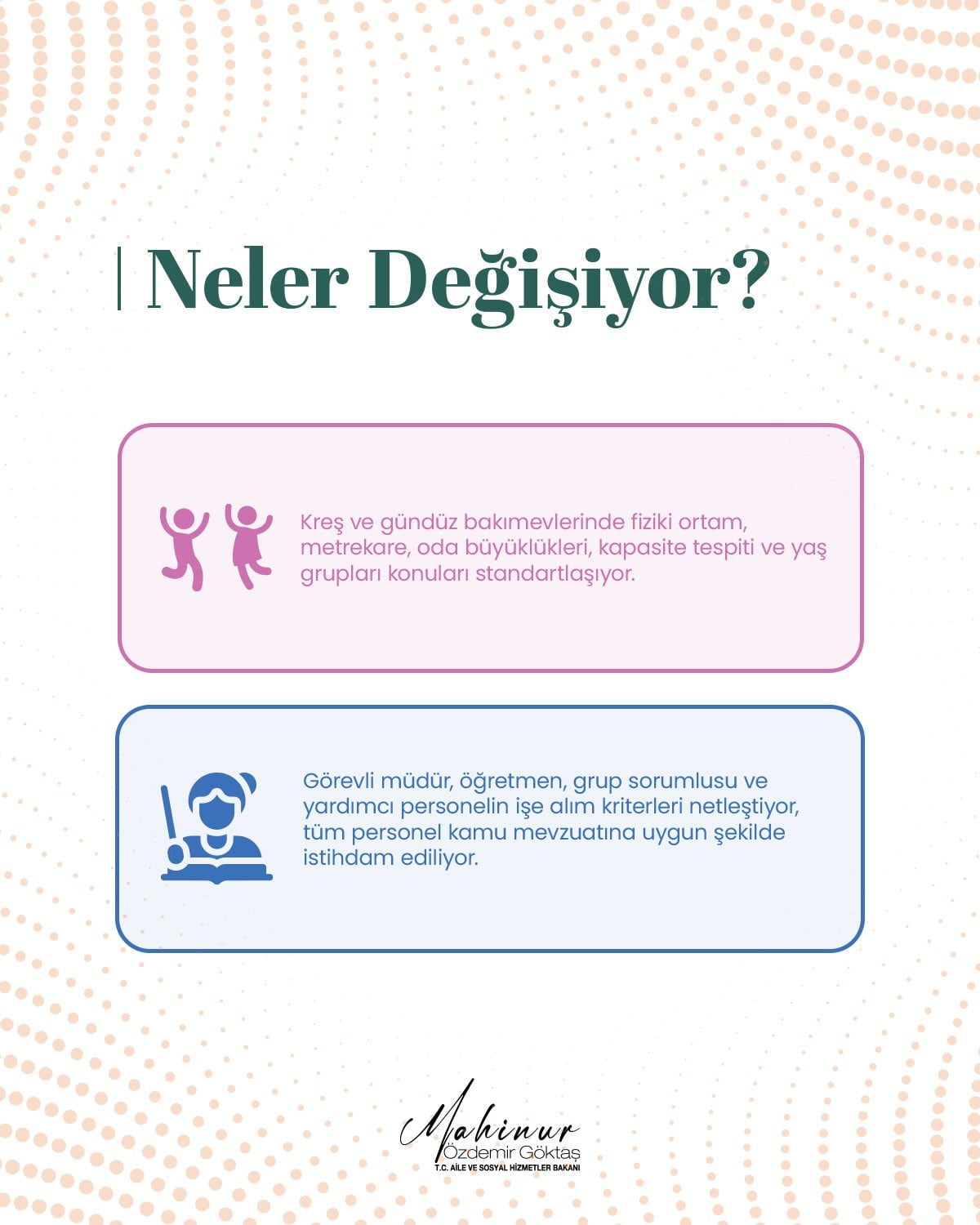 YÜRÜRLÜĞE GİREN KREŞ VE GÜNDÜZ BAKIMEVLERİ YÖNETMELİĞİ İLE 81 İLDE KAMU KURUM VE KURULUŞLARINCA...