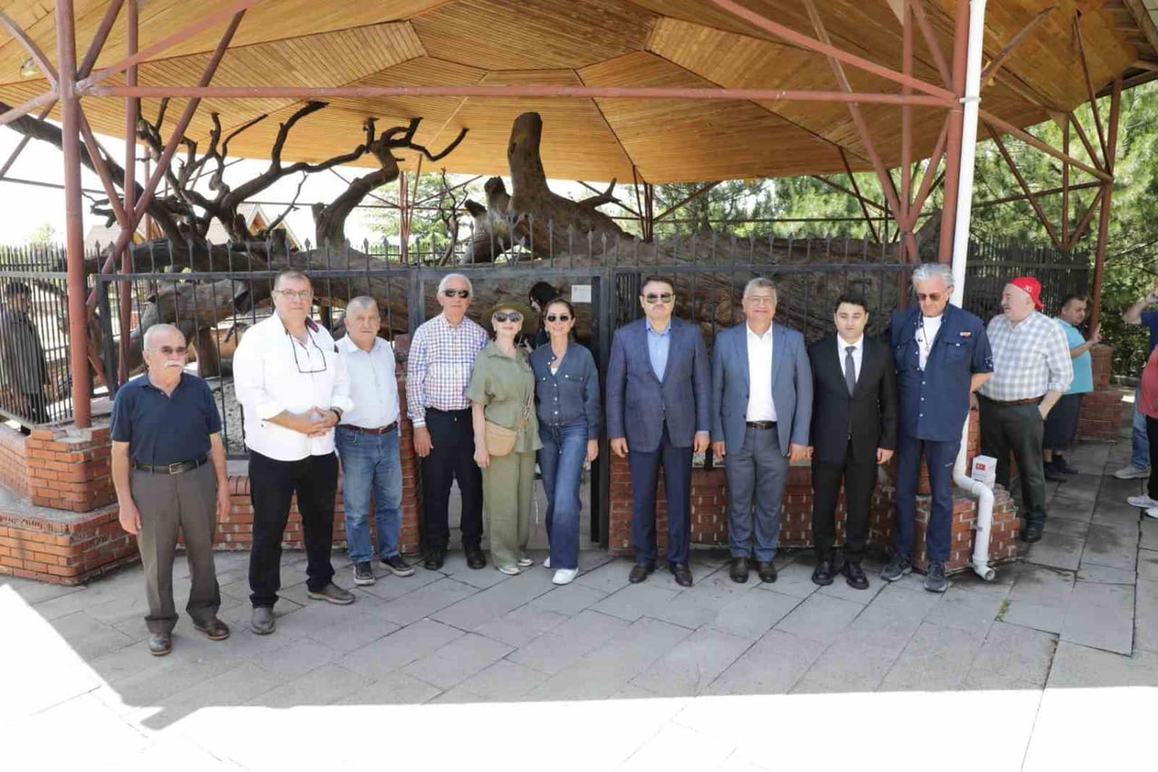 'YEŞİL VATAN BULUŞMALARI' KAPSAMINDA DOMANİÇ'İN TARİHİ VE DOĞAL DEĞERLERİ TANITILDI