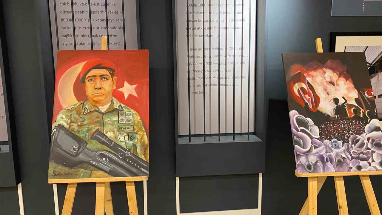 15 TEMMUZ DEMOKRASİ VE MİLLÎ BİRLİK GÜNÜ’NÜN 10. YILI DOLAYISIYLA SİNOP’TA DÜZENLENEN RESİM...