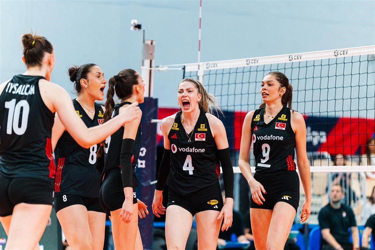 18 YAŞ ALTI MİLLİ KADIN VOLEYBOL TAKIMI, LETONYA'DA DEVAM EDEN U18 AVRUPA ŞAMPİYONASI'NDA...