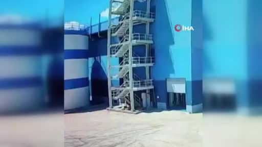 2 kişinin öldüğü patlamanın görüntüleri ortaya çıktı
