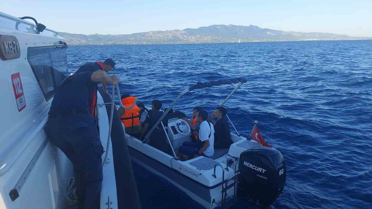 2 OLAYDA 10 GÖÇMEN YAKALANDI; 1 GÖZALTI