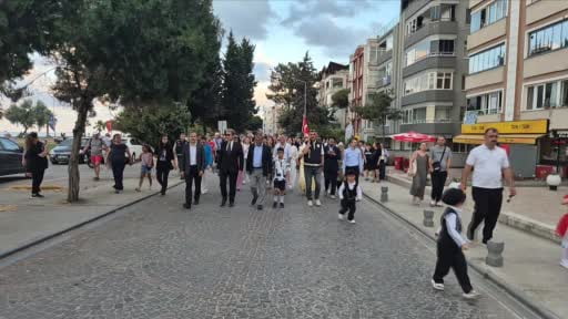 36. Uluslararası Samsun Halk Oyunları Festivali, renkli görüntülerle başladı