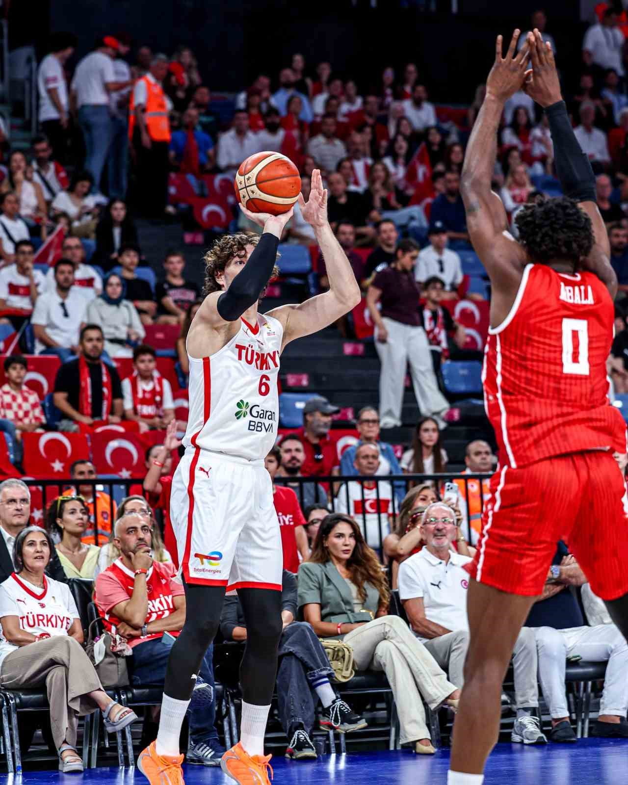 A MİLLİ ERKEK BASKETBOL TAKIMI, FIBA 2027 DÜNYA KUPASI AVRUPA ELEMELERİ 1. TUR C GRUBU 6. VE SON...