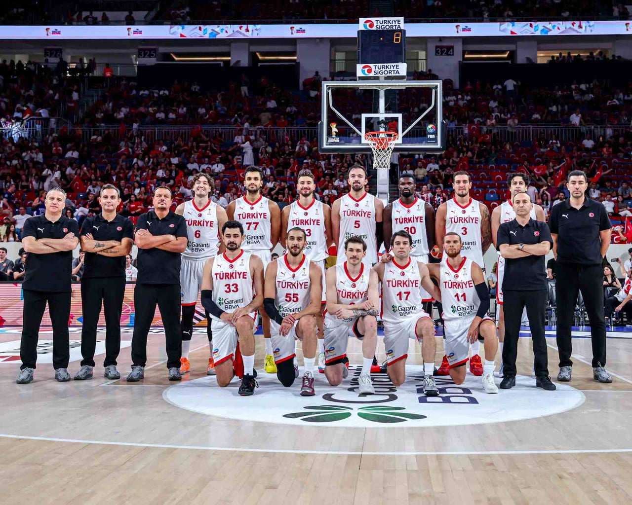 A MİLLİ ERKEK BASKETBOL TAKIMI, FIBA 2027 DÜNYA KUPASI AVRUPA ELEMELERİ 1. TUR C GRUBU 6. VE SON...