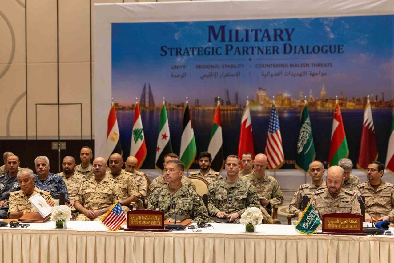 ABD MERKEZ KUVVETLER KOMUTANLIĞI (CENTCOM), BAHREYN’İN BAŞKENTİ MANAMA’DA BAHREYN, MISIR, ÜRDÜN...