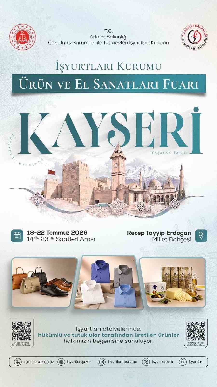 ADALET BAKANLIĞI CEZA İNFAZ KURUMLARI İLE TUTUKEVLERİ İŞYURTLARI KURUMU TARAFINDAN, 18-22 TEMMUZ...