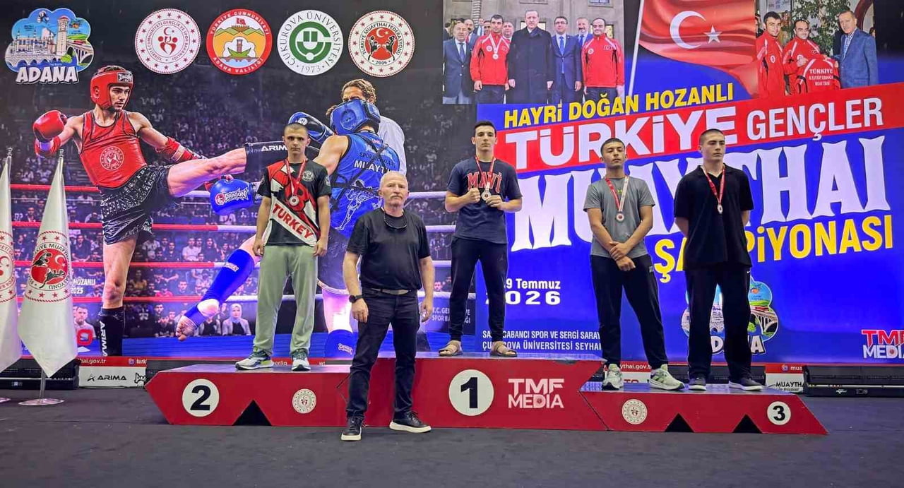 ADANA'DA DÜZENLENEN TÜRKİYE GENÇLER MUAYTHAİ ŞAMPİYONASI'NDA MANİSALI SPORCULAR 1 GÜMÜŞ VE 2 BRONZ...