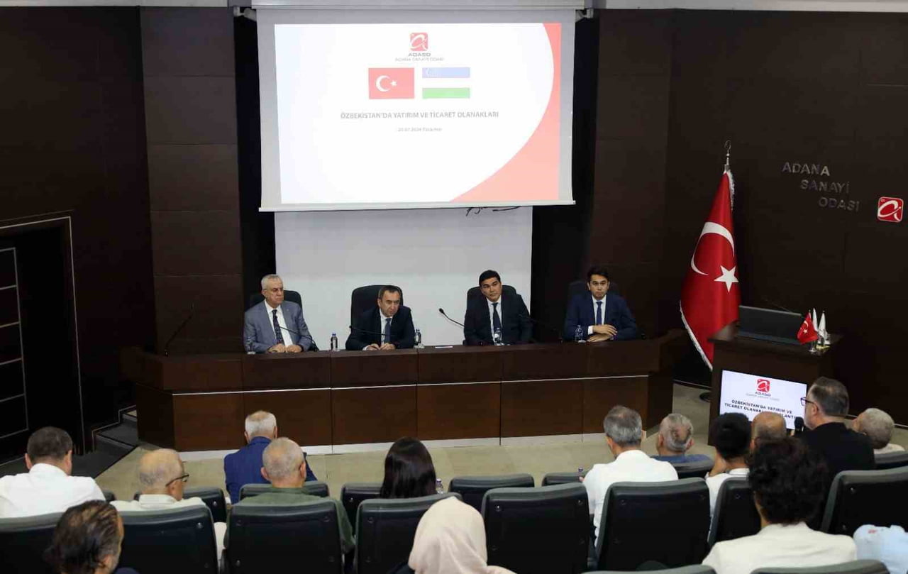 ADANA SANAYİ ODASI (ADASO) EV SAHİPLİĞİMDE ÖZBEKİSTAN’DA YATIRIM VE TİCARET OLANAKLARI...