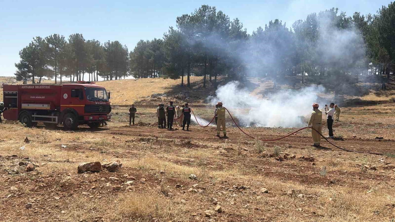 ADIYAMAN'DA OLASI ORMAN YANGINLARI VE KURAKLIK KAYNAKLI AFETLERE KARŞI HAZIRLIK AMACIYLA "KURAKLIK...