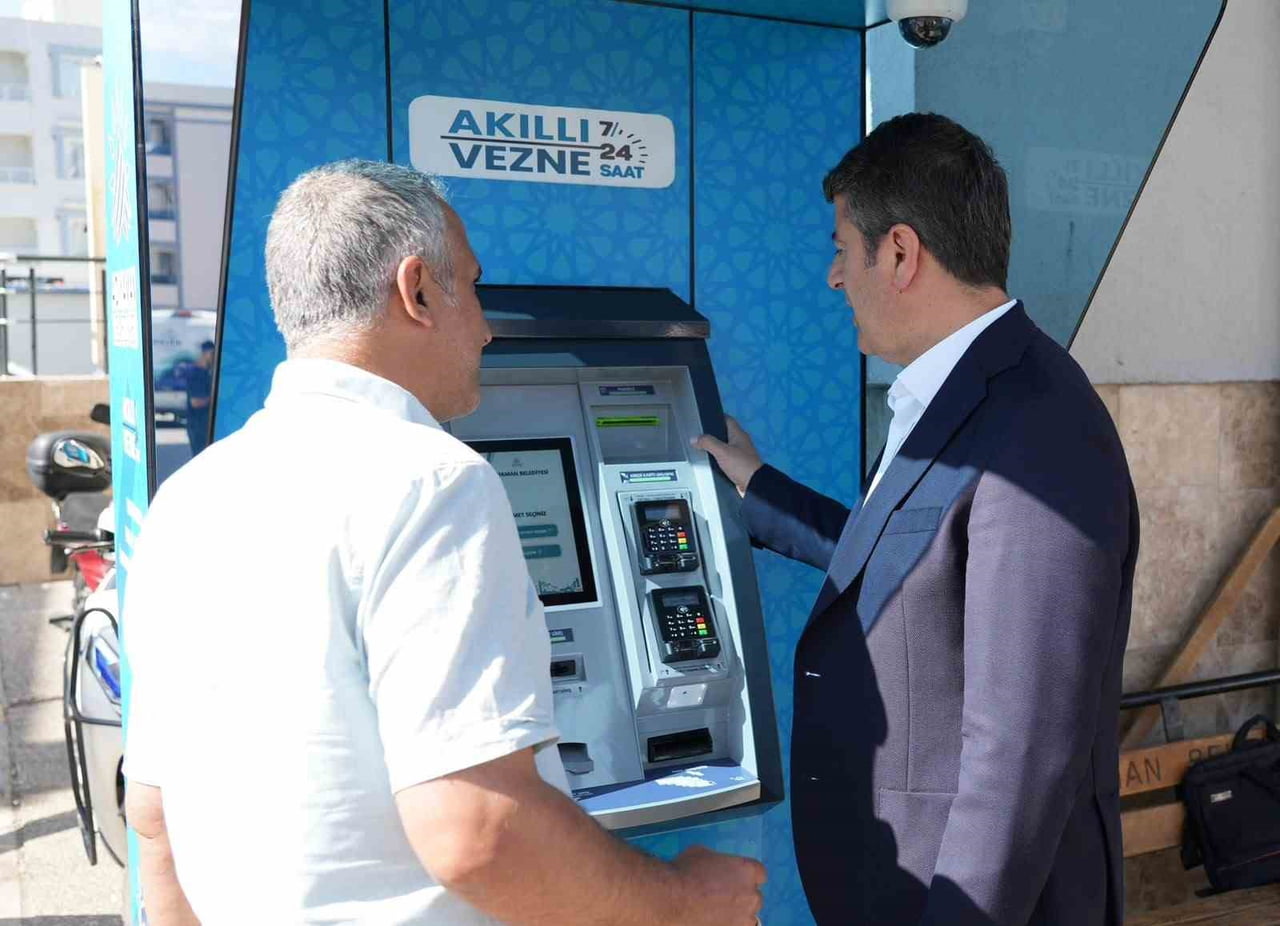 ADIYAMAN BELEDİYESİ, AKILLI VEZNELER, KENT GENELİNDE 8 FARKLI NOKTADA HİZMET VERMEYE BAŞLADI.