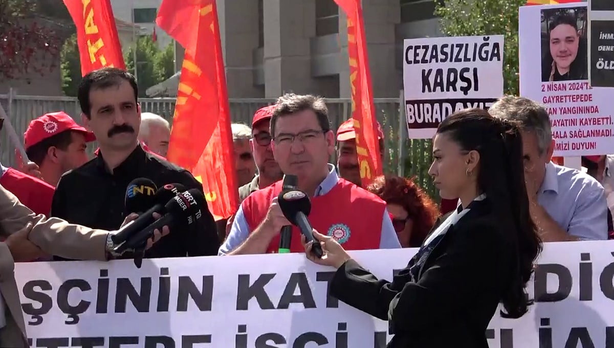 ADLİYE ÖNÜNDE BİR ARAYA GELEN AİLELER, BİLİRKİŞİ RAPORLARINA TEPKİ GÖSTERDİ.