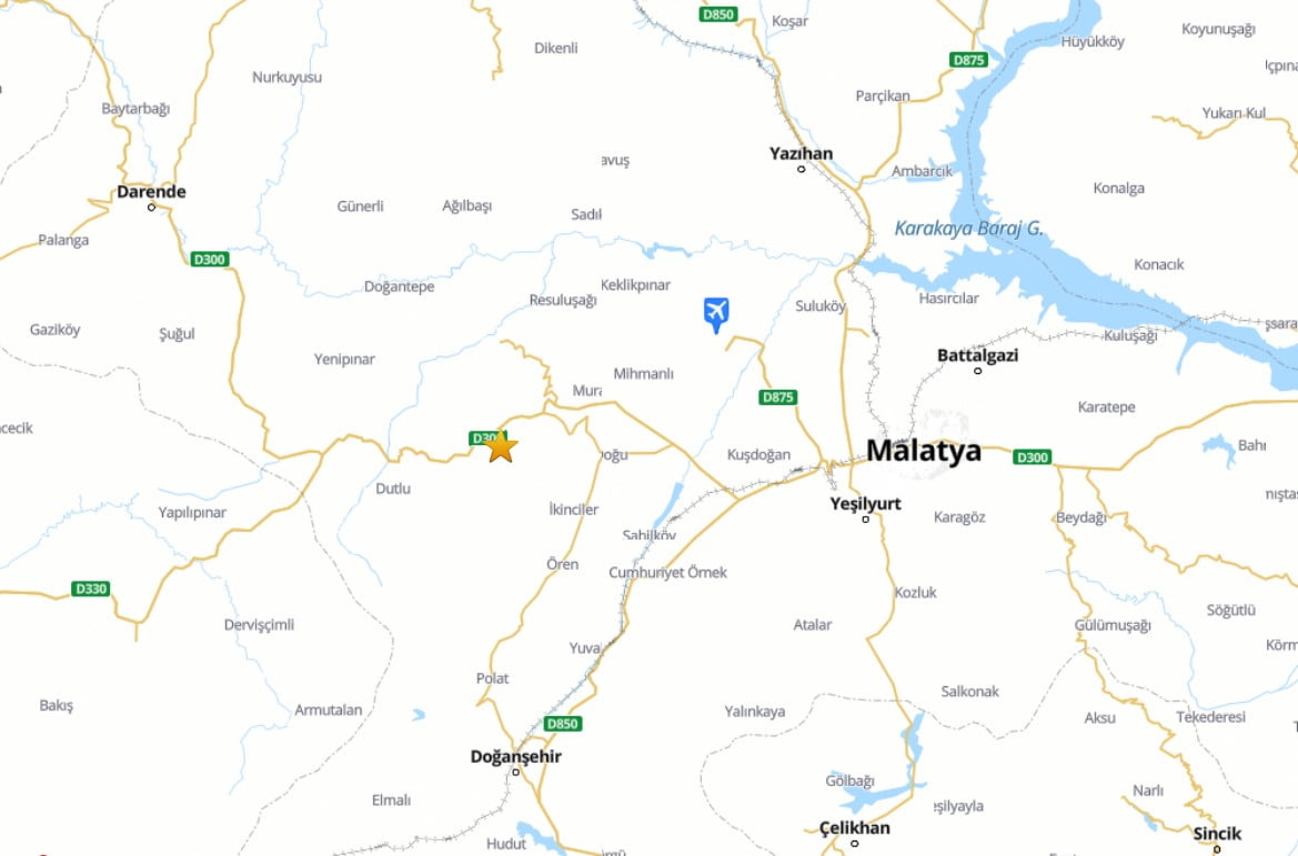 AFET VE ACİL DURUM YÖNETİMİ BAŞKANLIĞI (AFAD), MALATYA’DA 4.1 BÜYÜKLÜĞÜNDE DEPREM MEYDANA...
