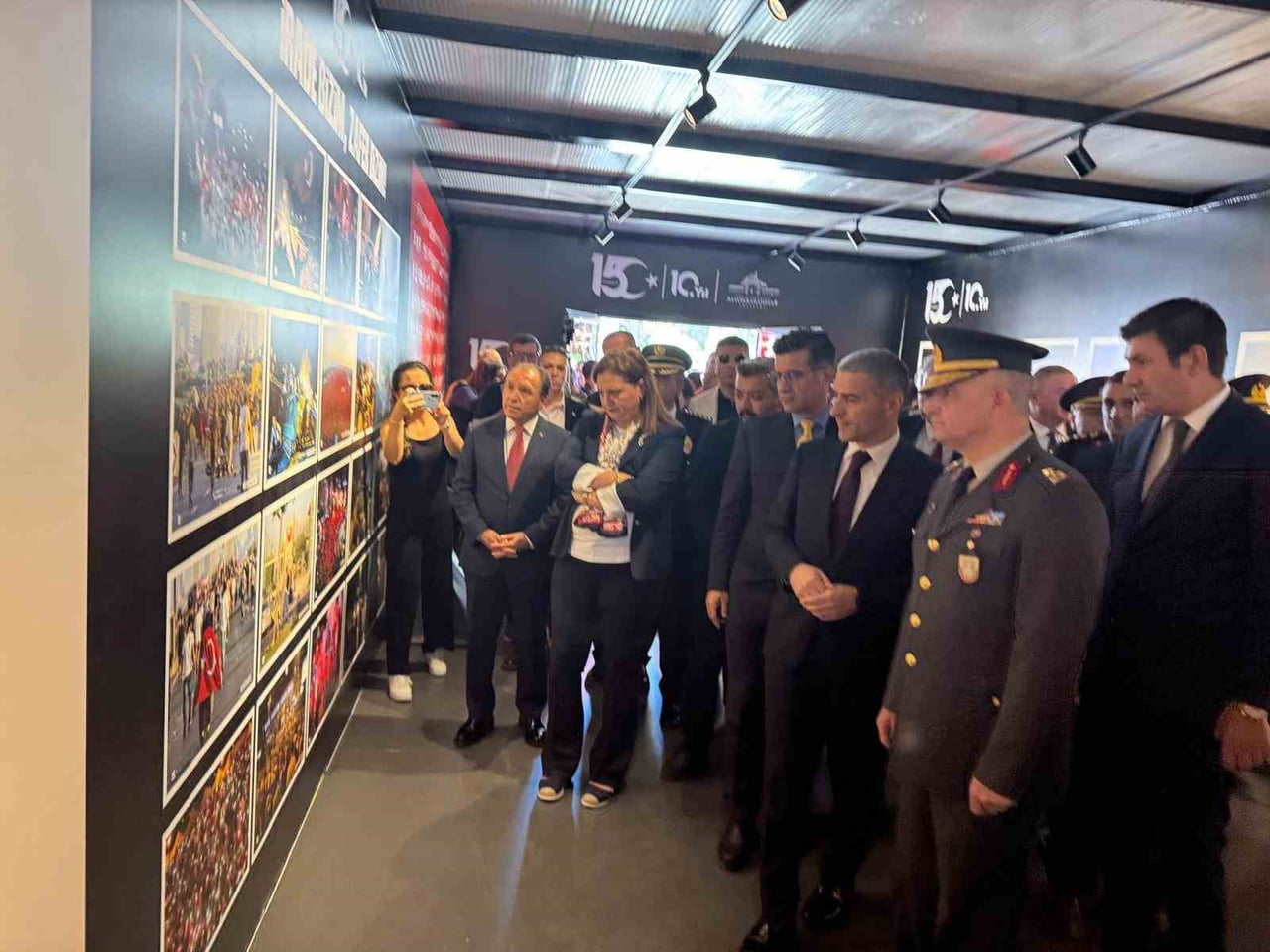 AFYONKARAHİSAR'DA 15 TEMMUZ DEMOKRASİ VE MİLLİ BİRLİK GÜNÜ DOLAYISIYLA DÜZENLENEN ANMA PROGRAMINDA...