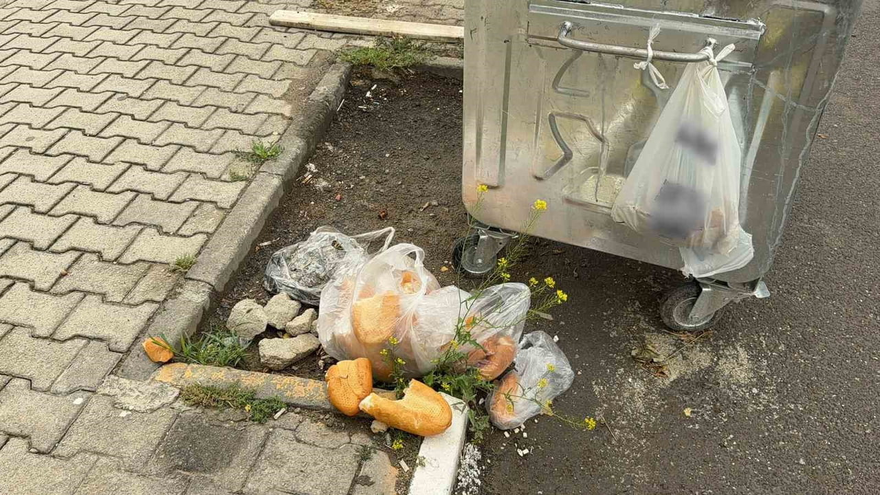 AFYONKARAHİSAR’IN BOLVADİN İLÇESİNDE ÇÖP KONTEYNERLERİNİN BOŞ OLMASINA RAĞMEN ATIKLARIN DIŞARIYA...