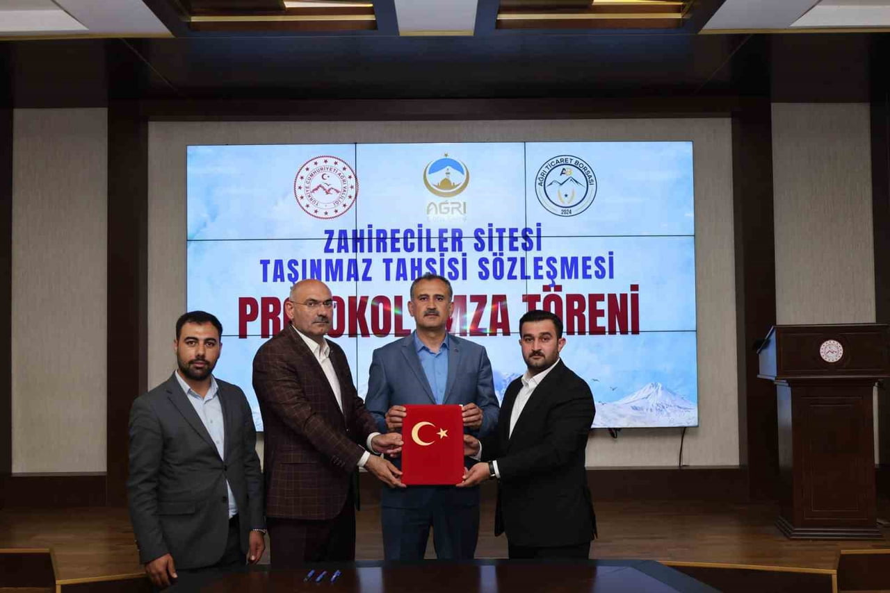 AĞRI'DA ZAHİRECİLİK SEKTÖRÜNÜN GELİŞTİRİLMESİNE YÖNELİK YATIRIM KAPSAMINDA, İL ÖZEL İDARESİNE AİT...