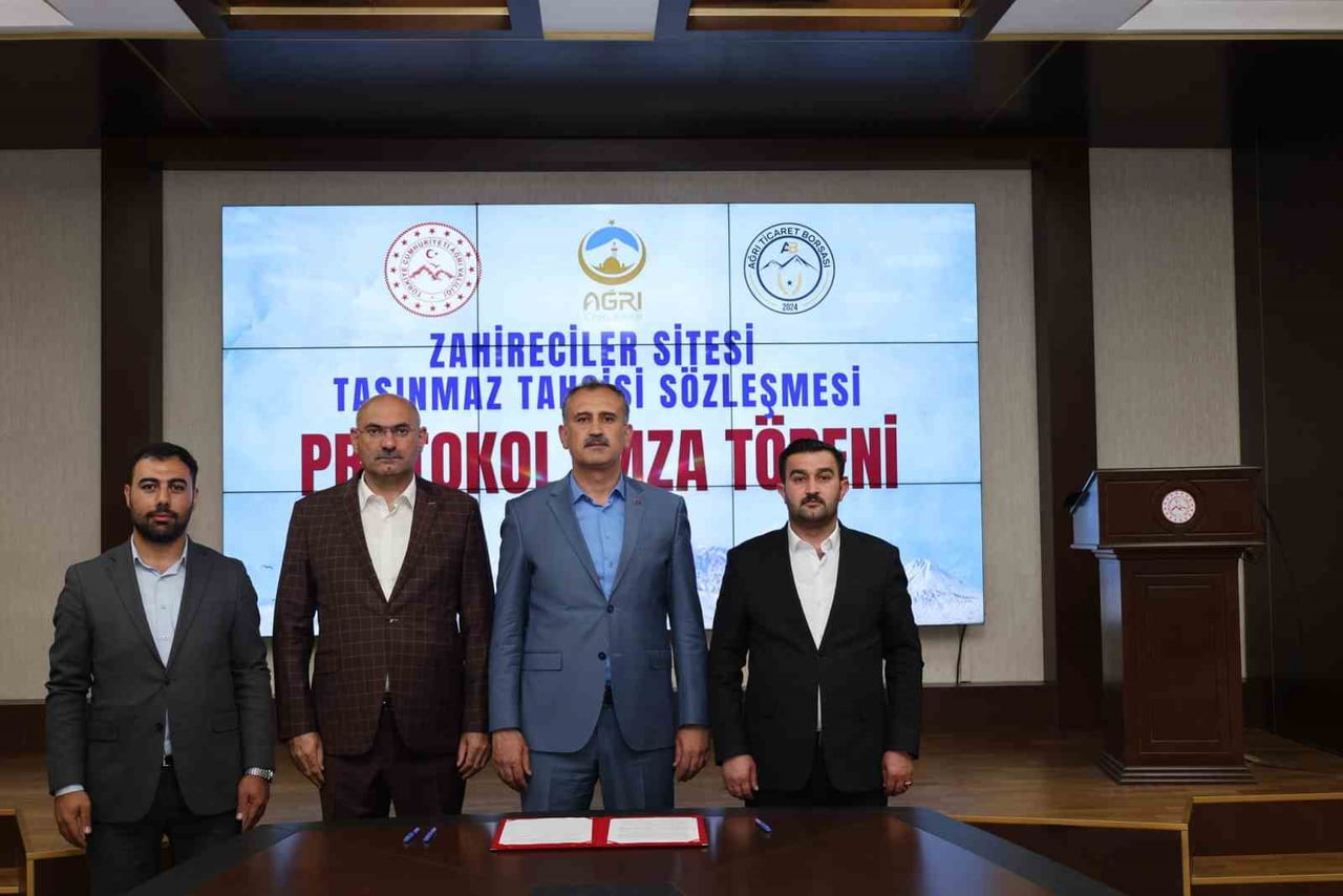 AĞRI'DA ZAHİRECİLİK SEKTÖRÜNÜN GELİŞTİRİLMESİNE YÖNELİK YATIRIM KAPSAMINDA, İL ÖZEL İDARESİNE AİT...