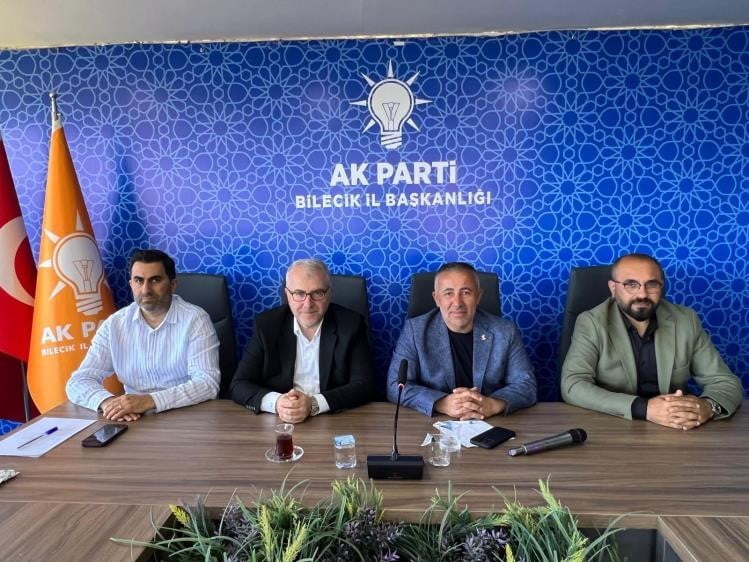 AK PARTİ BİLECİK HEYETİ SİVİL TOPLUM KURULUŞLARIYLA BİR ARAYA GELDİ