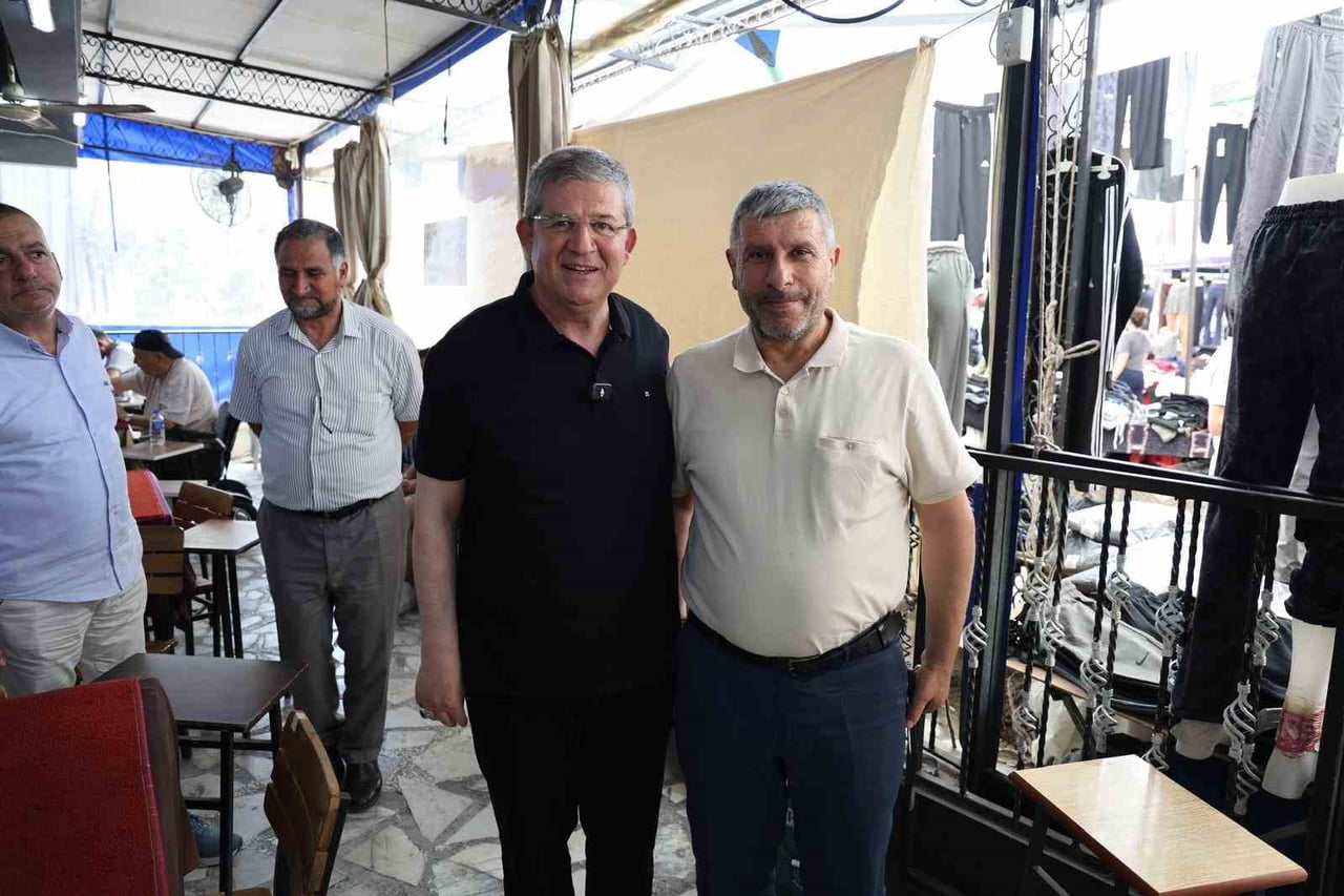 AK PARTİ DENİZLİ İL BAŞKANI MUHAMMET SUBAŞIOĞLU, YÖNETİM KURULU ÜYELERİYLE BİRLİKTE KENTTEKİ SAHA...
