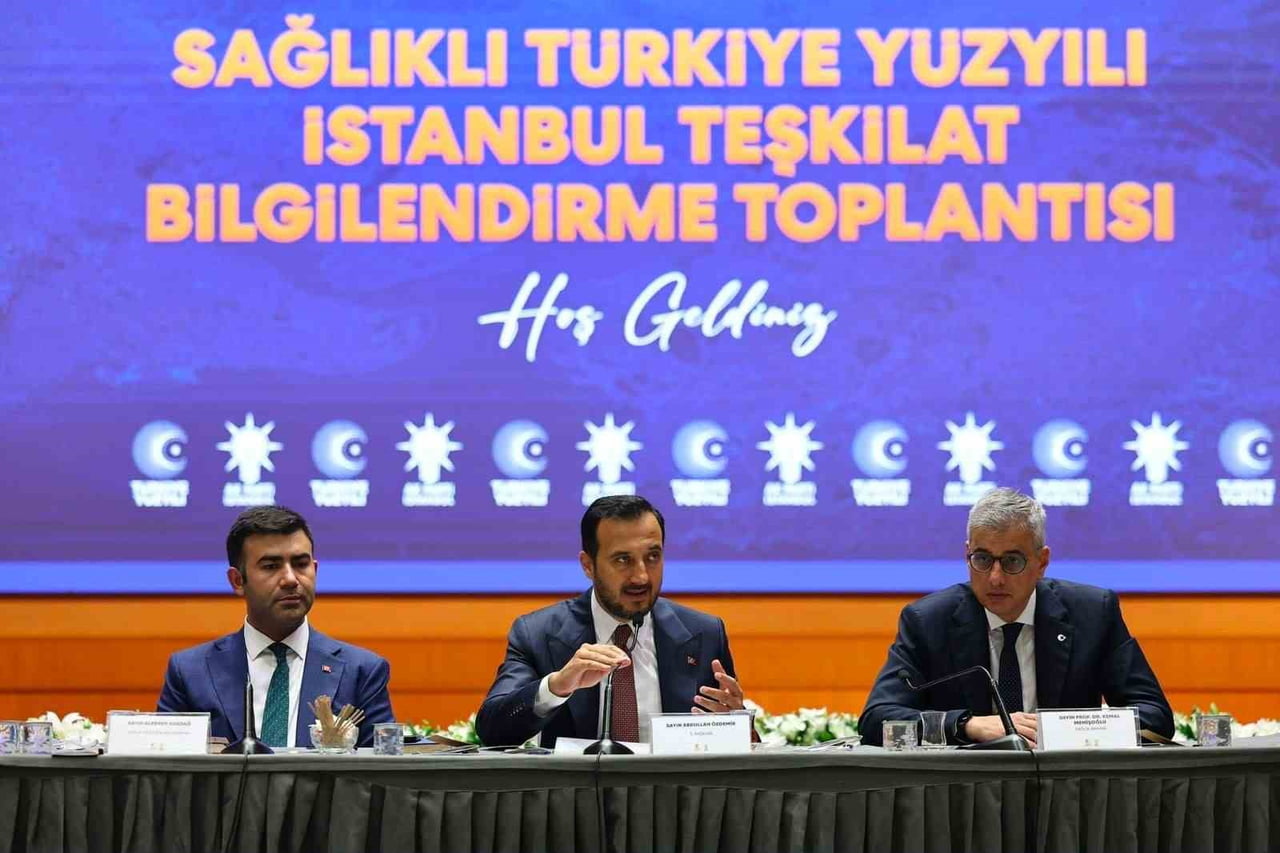 AK PARTİ İSTANBUL İL BAŞKANI ABDULLAH ÖZDEMİR KONUŞMA YAPTI