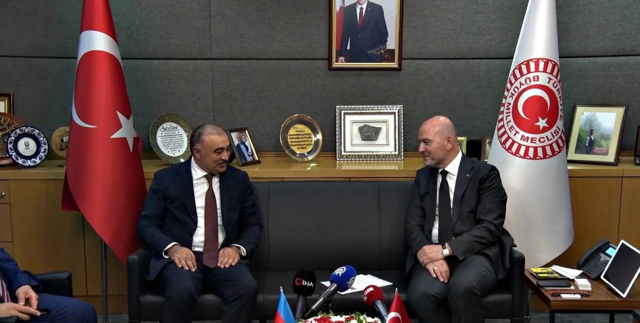 AK PARTİ İSTANBUL MİLLETVEKİLİ VE İÇİŞLERİ KOMİSYONU BAŞKANI SÜLEYMAN SOYLU  AZERBAYCAN ANKARA...