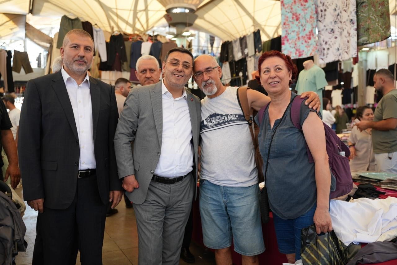 AK PARTİ İSTANBUL MİLLETVEKİLLERİ, CUMA GÜNÜ BEYLİKDÜZÜ, KADIKÖY VE ŞİŞLİ İLÇELERİNDE ESNAF VE...