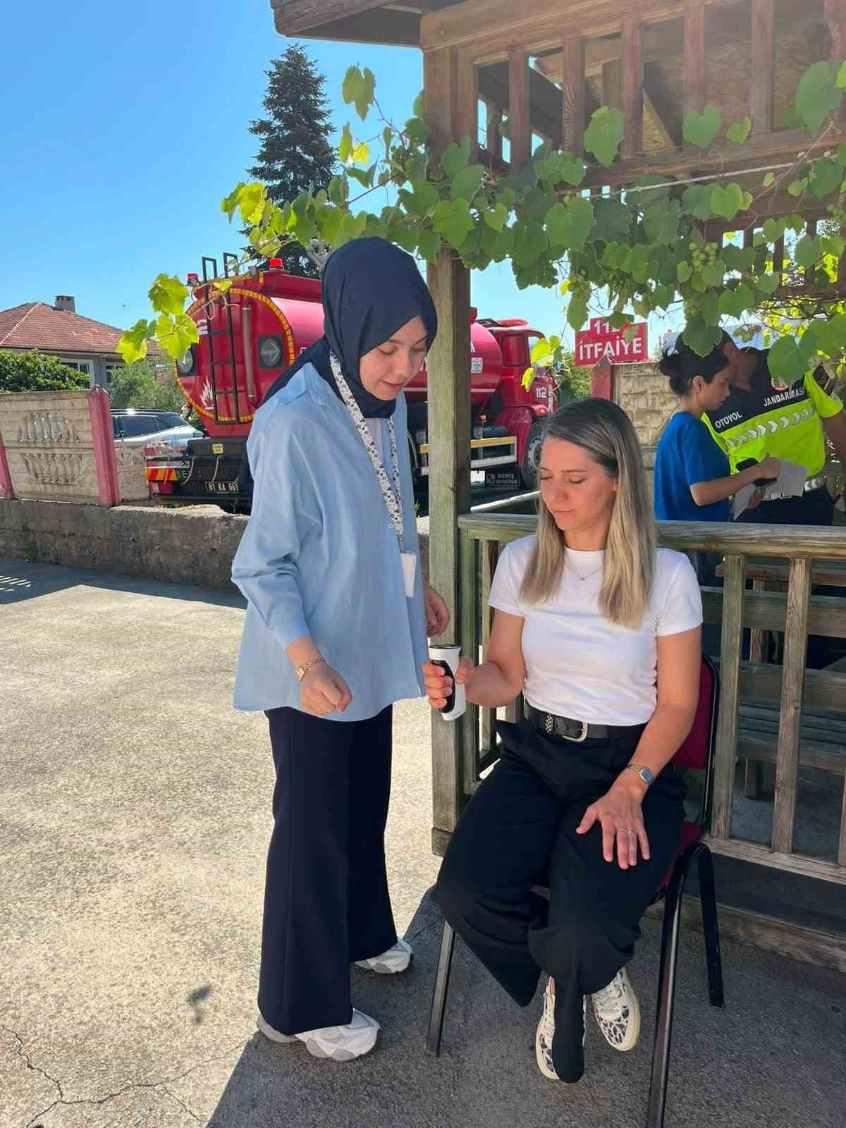 AKÇAKOCA İLÇE SAĞLIK MÜDÜRLÜĞÜ TARAFINDAN AYŞE HANIM AİLE SAĞLIĞI MERKEZİ'NDE DÜZENLENEN...