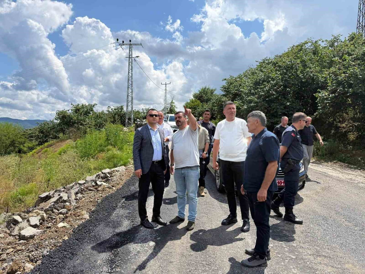 AKÇAKOCA KAYMAKAMI HACI ARSLAN UZAN, KÖY ZİYARETLERİ KAPSAMINDA SUBAŞI, DEREKÖY, ALTUNÇAY VE...