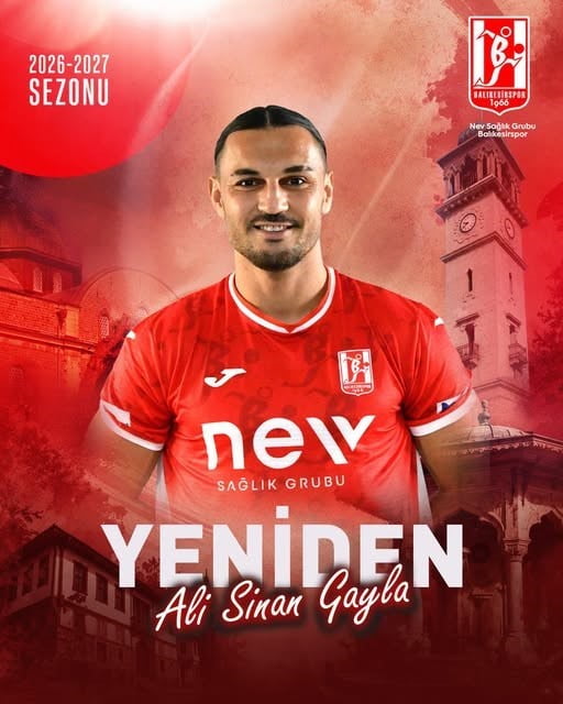 ALİ SİNAN GAYLA İLE YENİDEN SÖZLEŞME İMZALADI