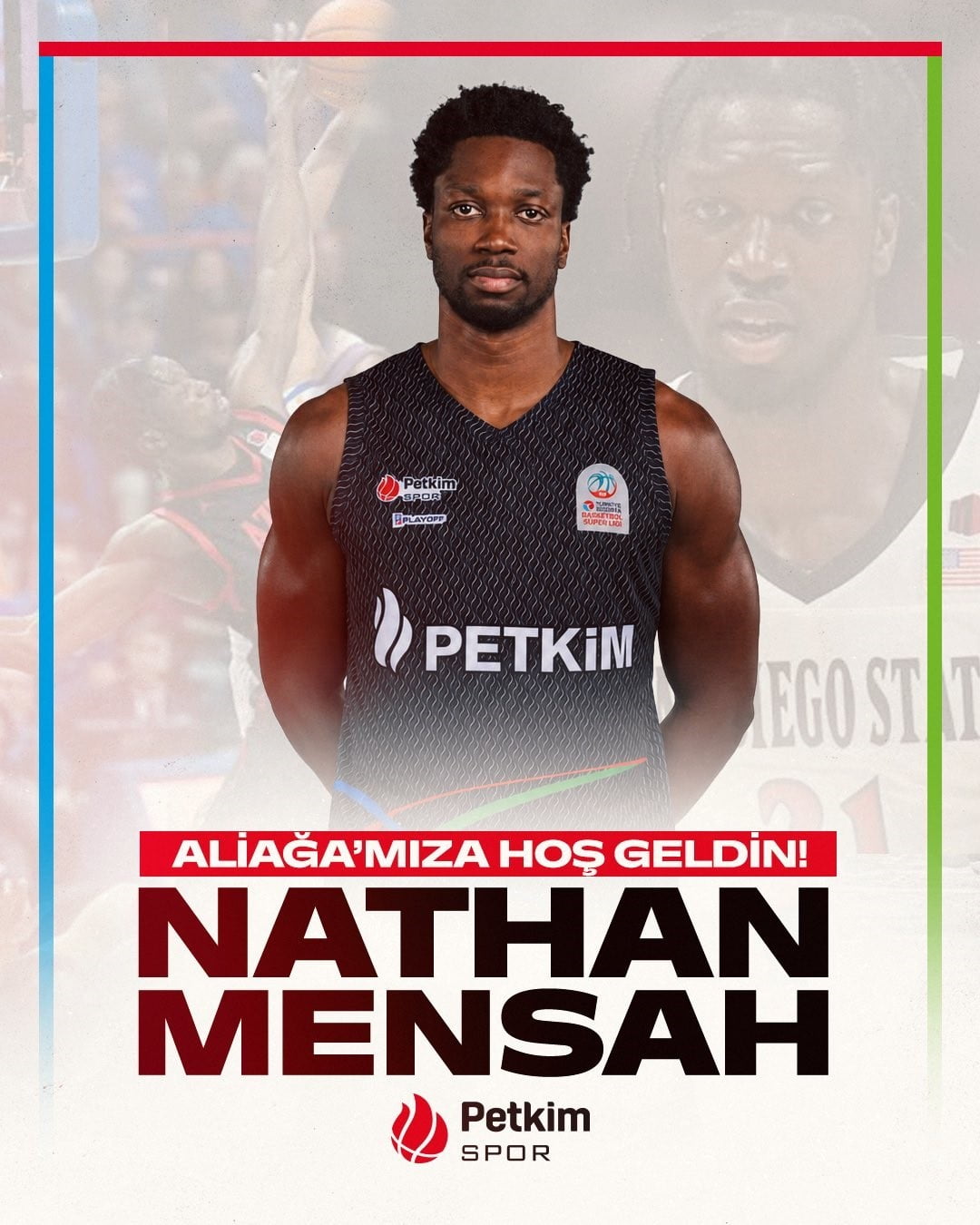 ALİAĞA PETKİMSPOR, NATHAN MENSAH’I KADROSUNA KATTI