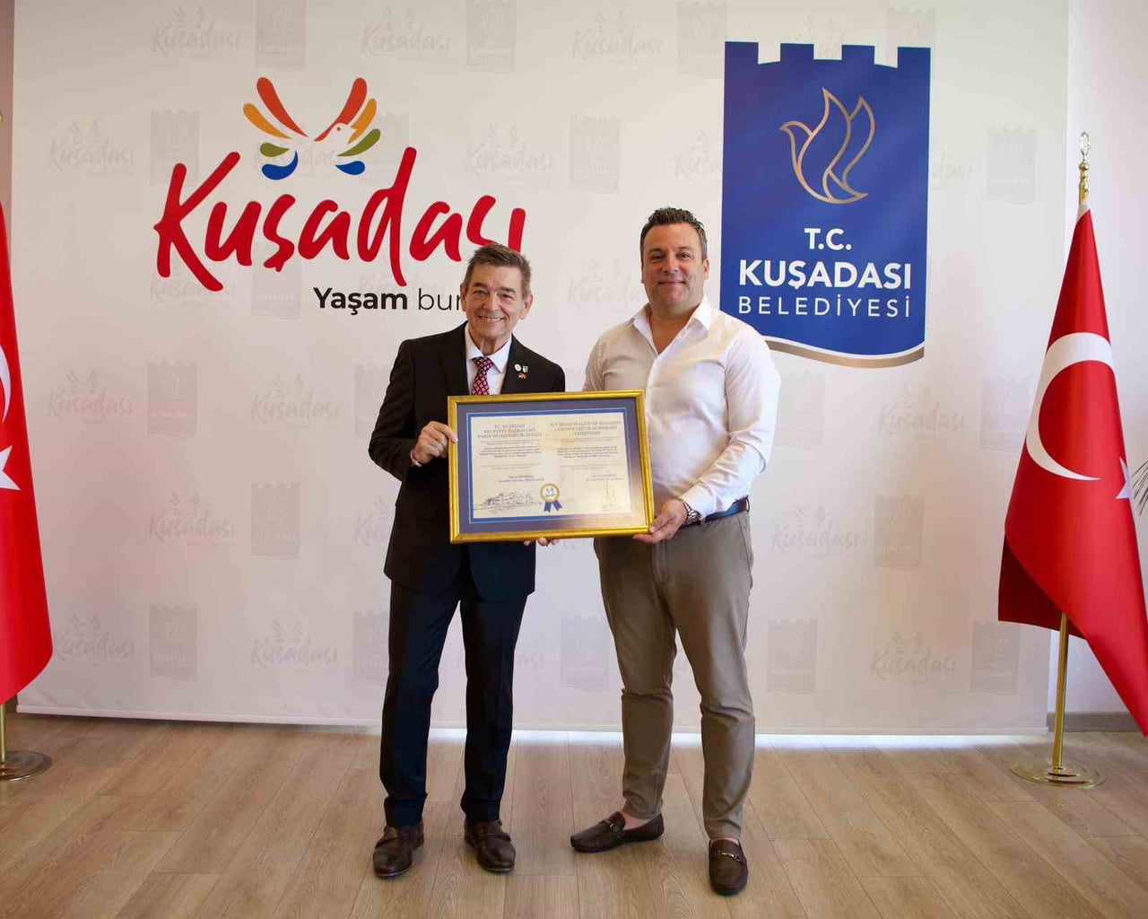 ALMANYA’NIN MARL KENTİ İLE KUŞADASI ARASINDA 25 YILI AŞKIN SÜREDİR DEVAM EDEN KARDEŞ ŞEHİR...