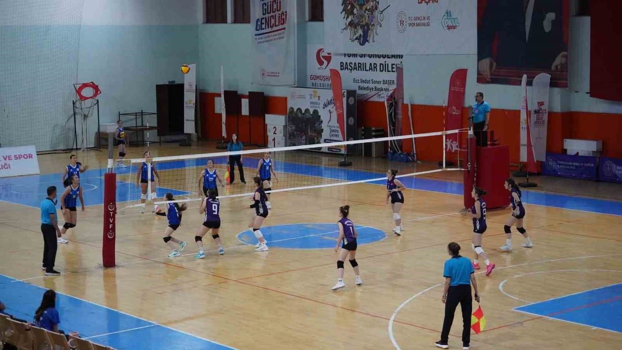 ANADOLU YILDIZLAR LİGİ (ANALİG) 1. ETAP 6. GRUP VOLEYBOL MÜSABAKALARI, GÜMÜŞHANE'DE...